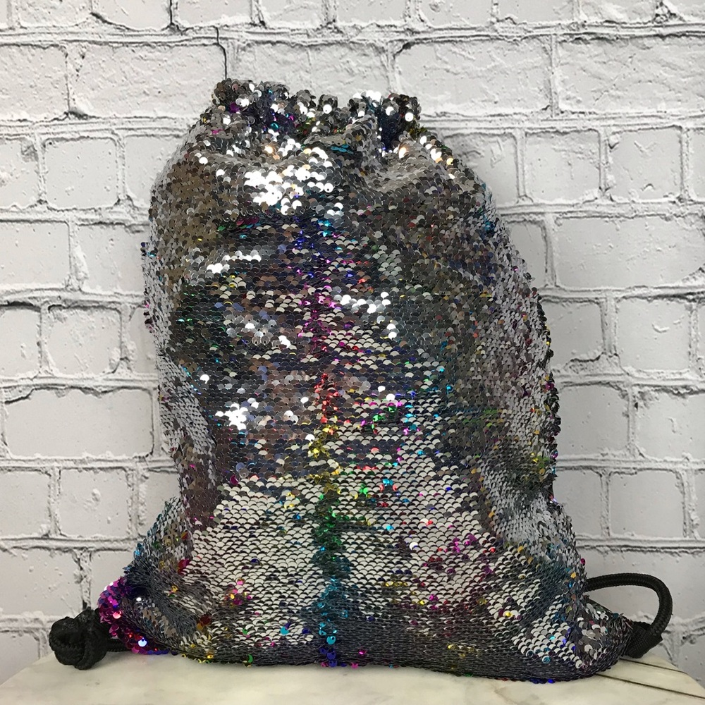 Drawstring Backpack Rainbow Pride Nylon String Ba… - image 5